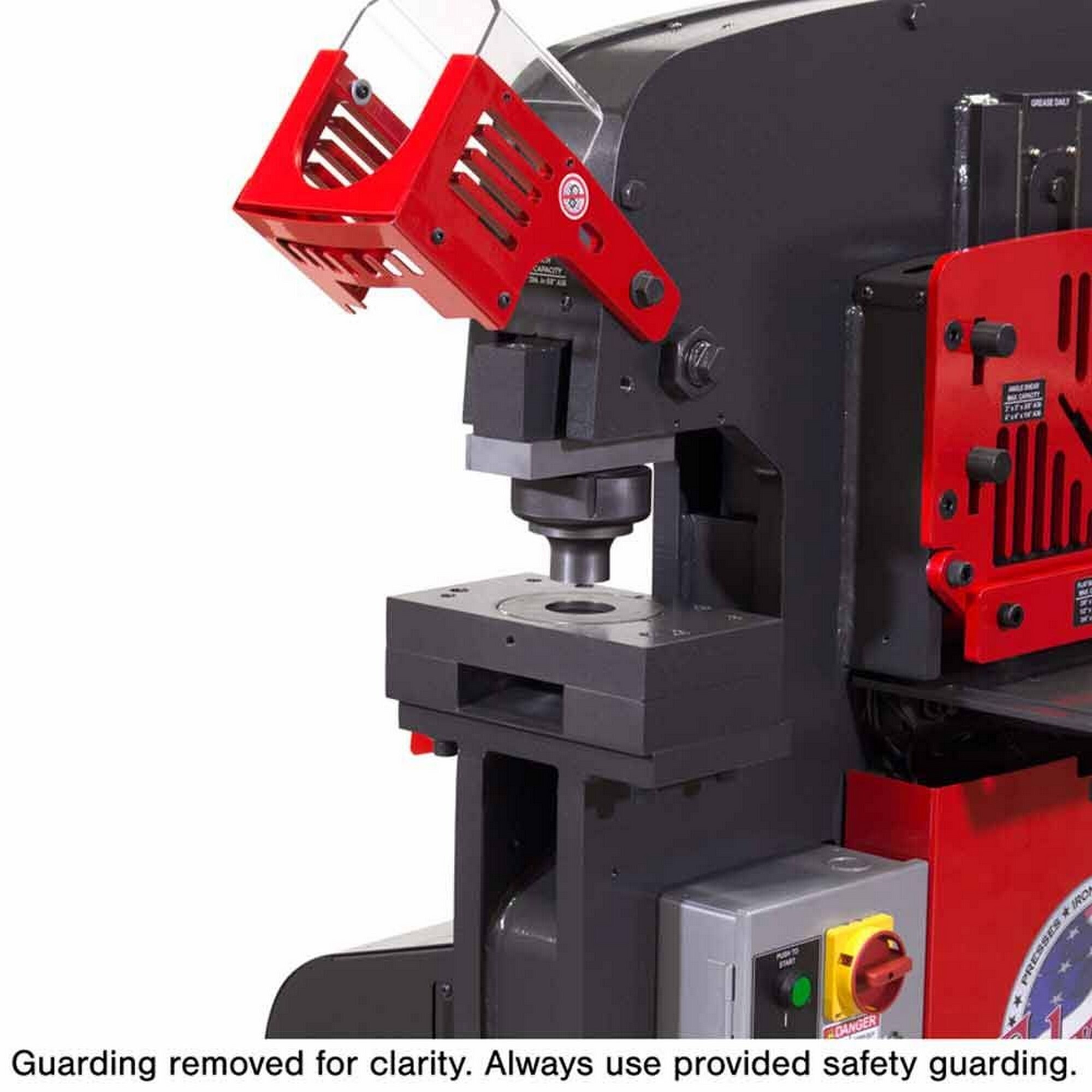 Edwards Ironworkers, Punch Assembly, Max. Bending Radius 45 °, Model# AC1055-6